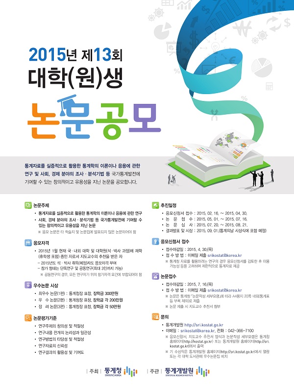 제13회 대학(원)생 논문공모 안내