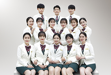 우송대학교 홍보대사 애송이 단체사진